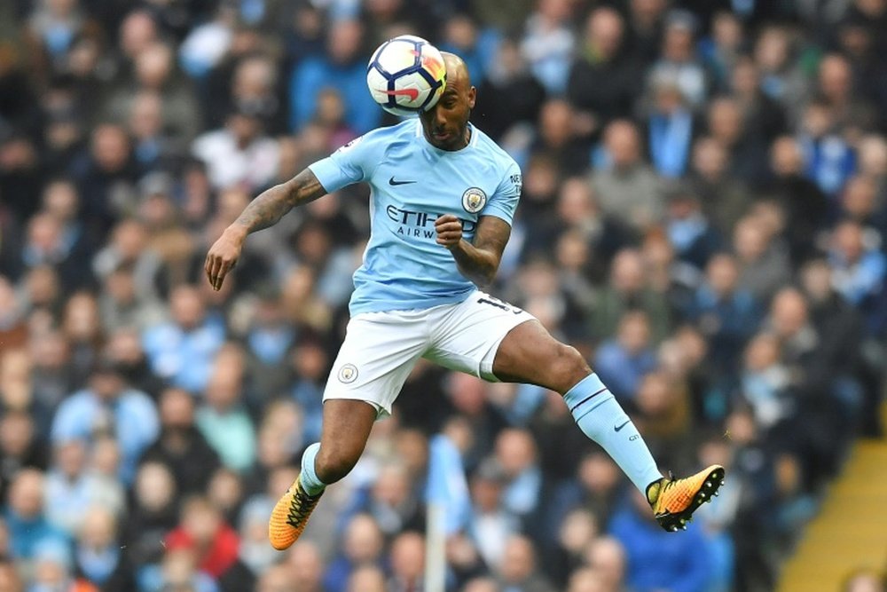 City ready to hear offers for Delph. AFP