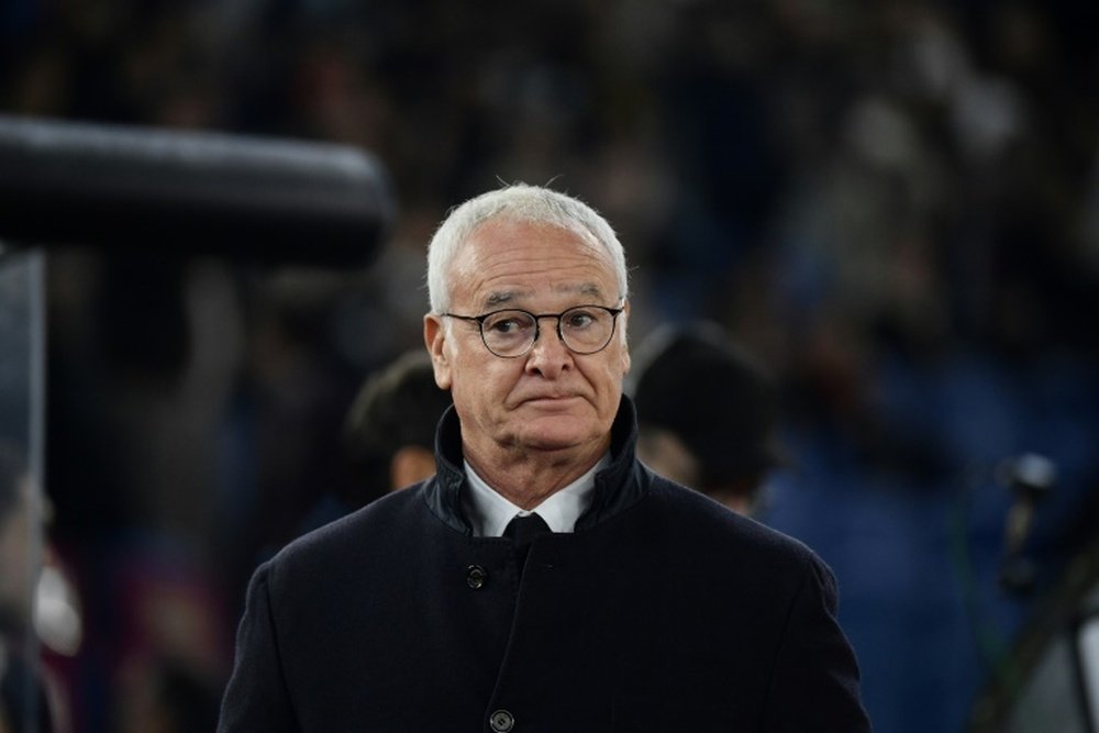 Ranieri led Leicester to Premier League glory in the 2015/16 campaign. AFP