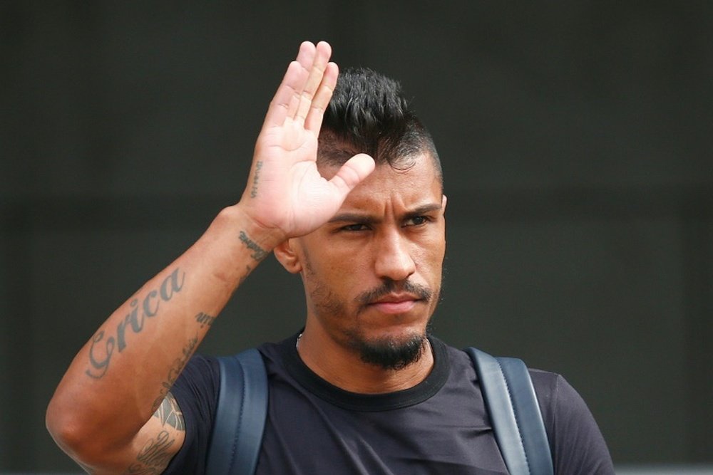 Paulinho s'est remémoré son étape blaugrana. AFP