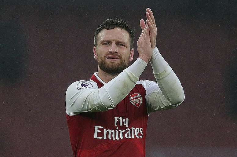 Mustafi could be looking for a move away from Arsenal. AFP