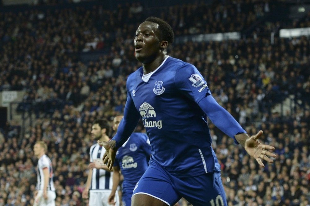 Lukaku es jugador franquicia del Everton. AFP
