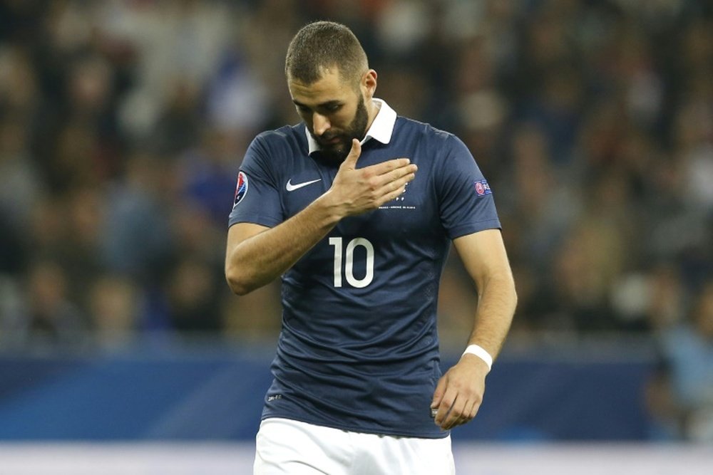 It wouldn't be good if Benzema went back to France. AFP