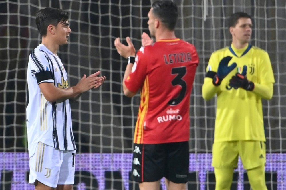 Le formazioni ufficiali di Juventus-Torino. AFP