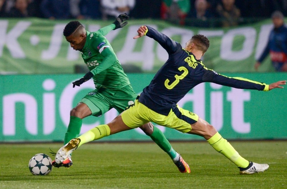 Jonathan Cafu llegó a Europa en julio de 2015 y está brillando en el Ludogorets. EFE/Archivo