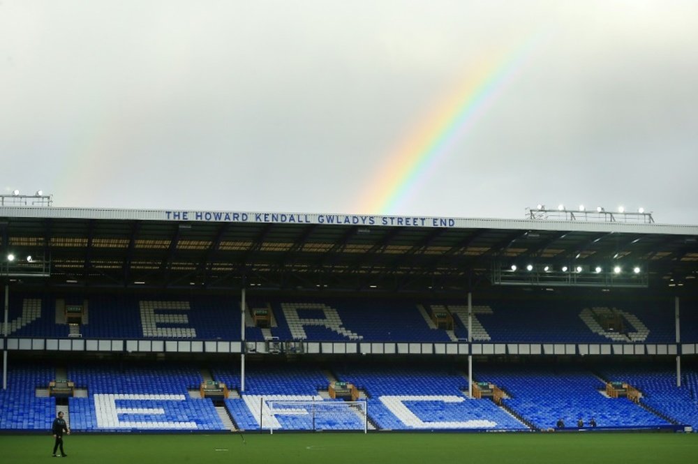 El Everton, adquirido por los propietarios de la Roma. AFP