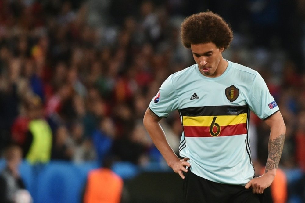 WItsel during a game for his country. AFP