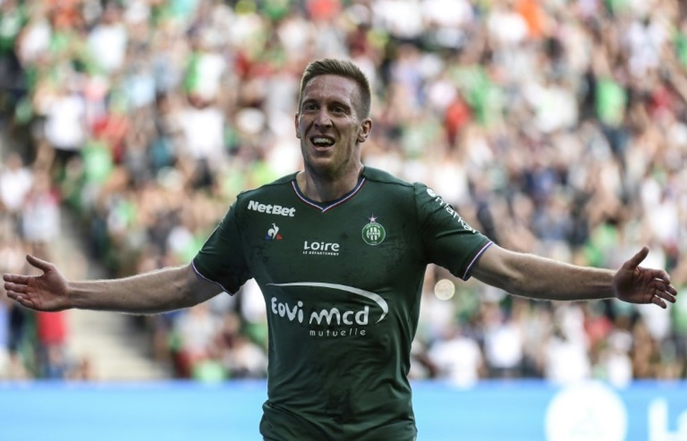 Beric scored twice in St. Etienne's win over Troyes. GOAL