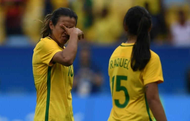 Brazil's Marta in tears as Sweden inflict Rio penalty pain