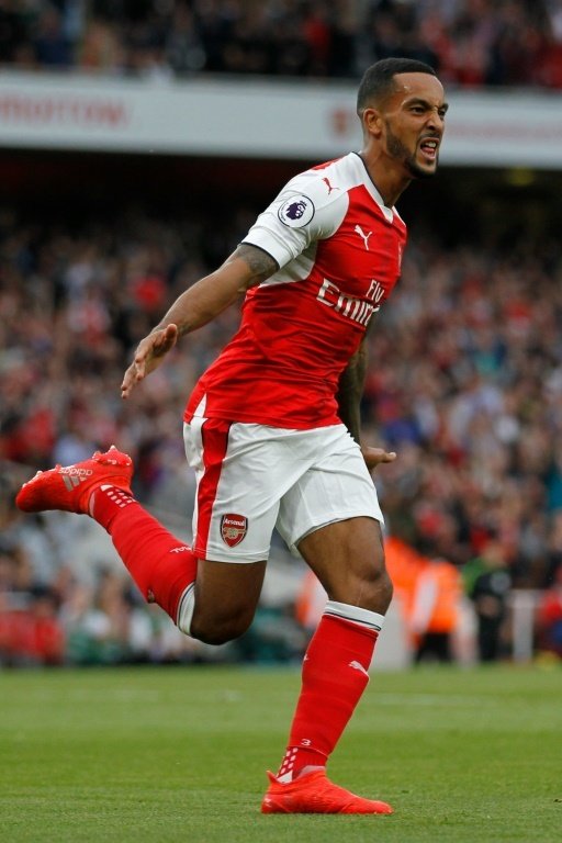 Walcott has scored five goals in seven games this season. AFP