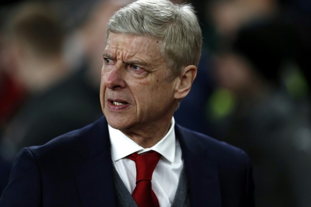 Wenger has vowed to attack Man City in the Carabao Cup Final. AFP