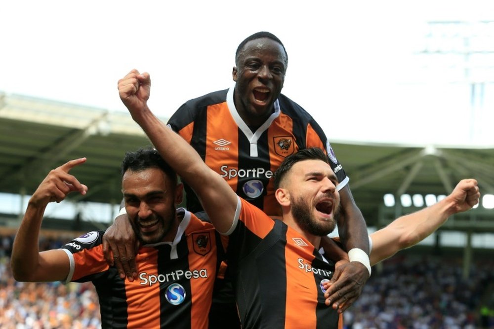 El Hull city ha logrado su primera victoria desde agosto. AFP/Archivo
