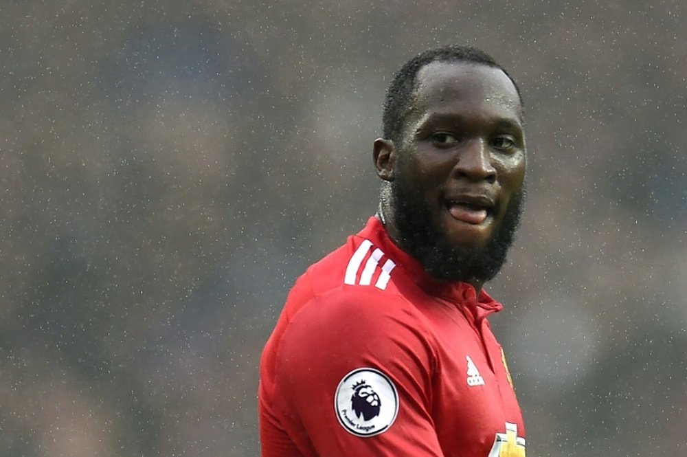 Lukaku endured a difficult afternoon during United's 1-0 loss at Chelsea on Sunday. AFP