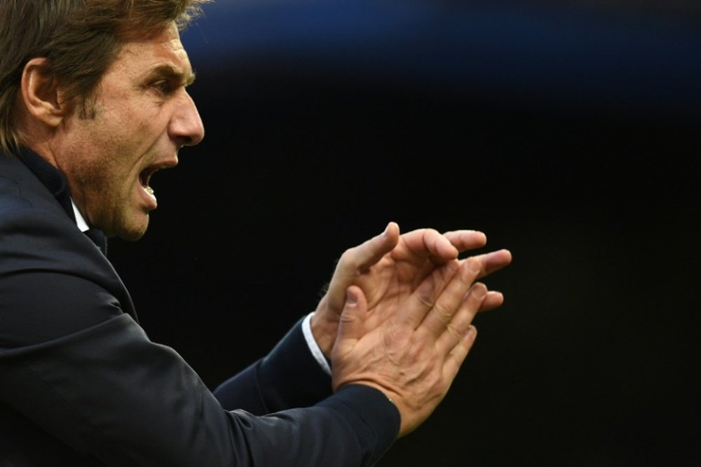 Le dur constat de Conte après la défaite de Tottenham contre Mura. AFP