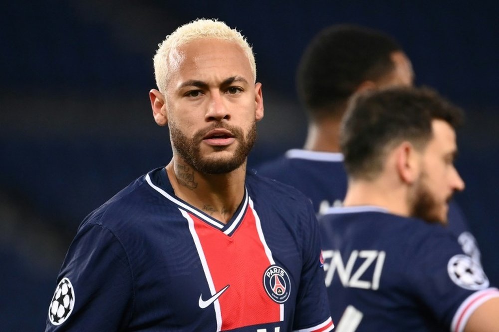 A mídia francesa criticou Neymar, o autor do gol da partida. AFP