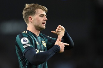 Bamford caught the eye of Spurs, as Leeds plan to offer him a new deal. AFP