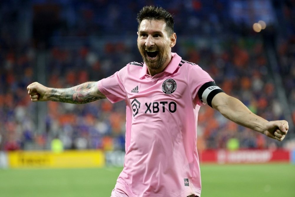 Messi coloca o Inter Miami em outra final. AFP