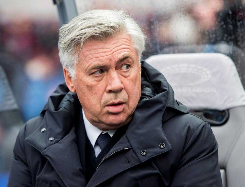 Bayern Munich coach Carlo Ancelotti. AFP