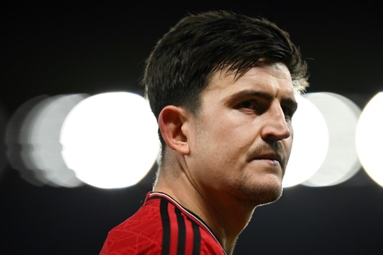 Maguire has been voted Premier League's Player of the Month for November. AFP