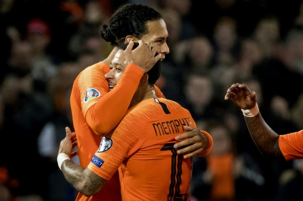 Koeman praised second-half display, says Netherlands interim boss Lodeweges. AFP