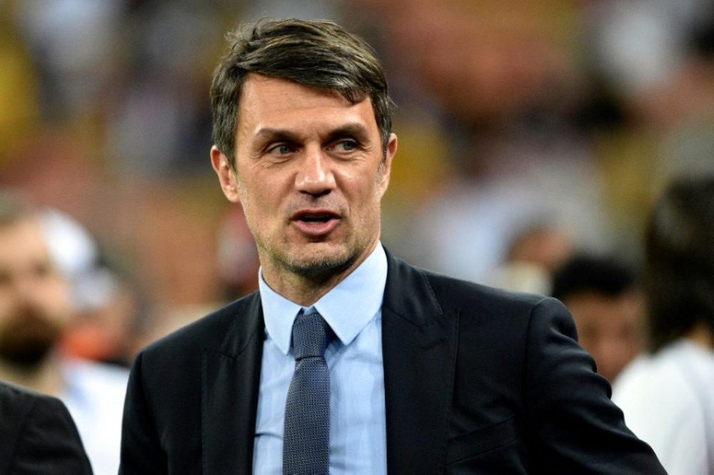 Maldini s'exprime. AFP