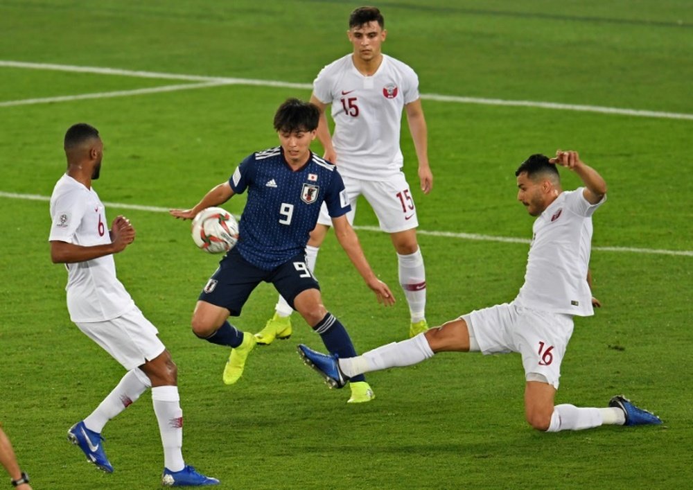 Salzburg confirma interesse do Liverpool em atacante japonês. AFP