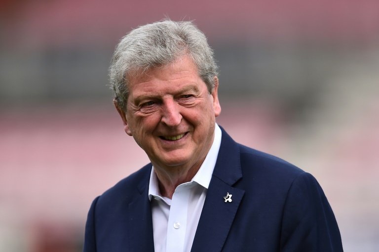 Roy Hodgson said it was tough to accept the result against Everton. AFP