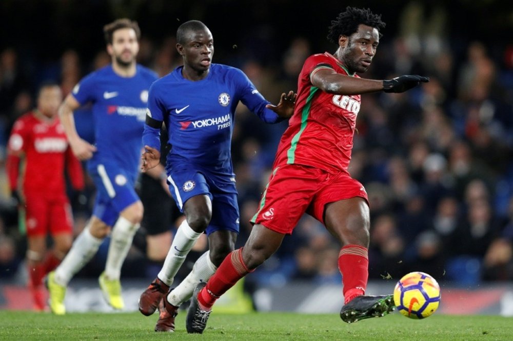 Bony suffered cruciate ligament damage last month. AFP