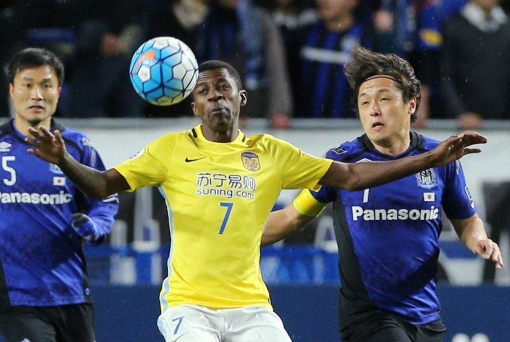 Ramires podría volver a Europa de la mano del Inter. AFP/Archivo