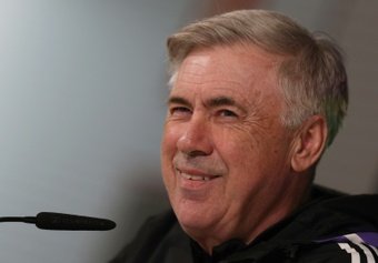 Ancelotti projeta duelo contra o Valladolid. AFP