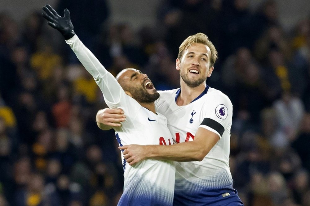 Lucas Moura confesó que Mourinho quiere a Kane a toda costa. AFP