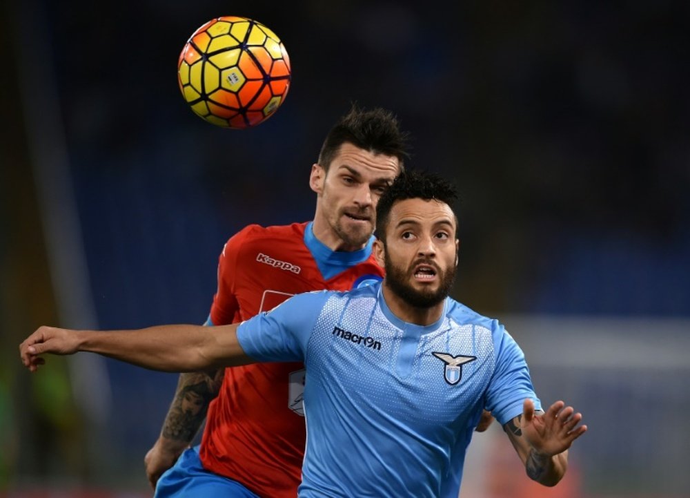 Felipe Anderson has returned to Lazio. AFP