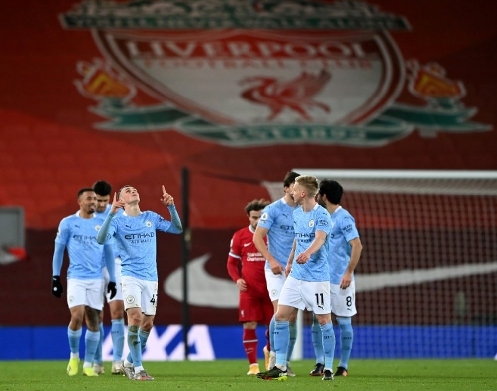 Il City stende il Liverpool. AFP
