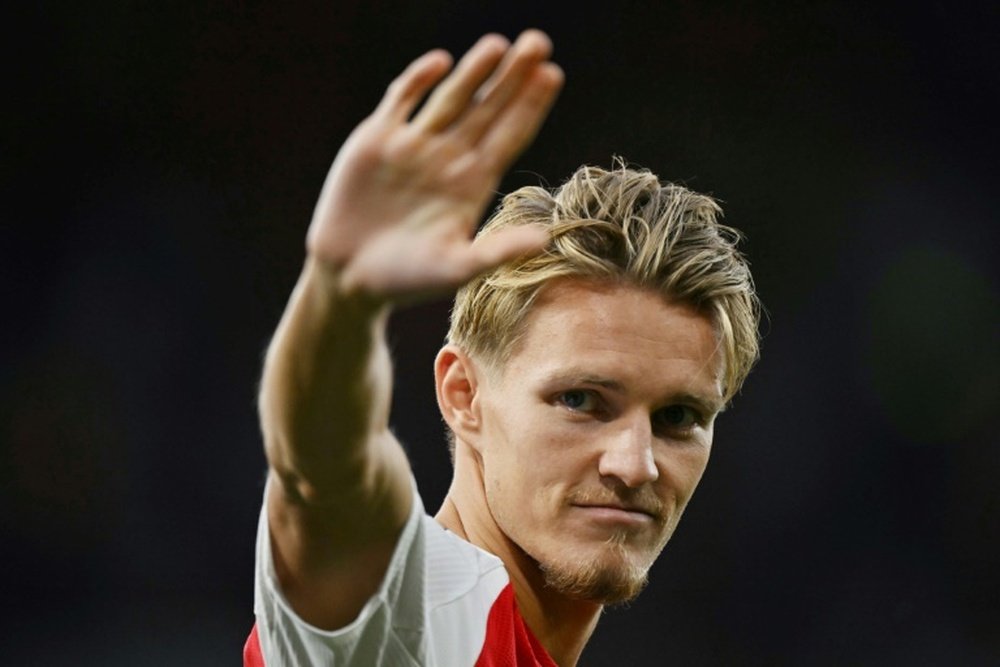 Odegaard has just returned from an ankle injury. AFP