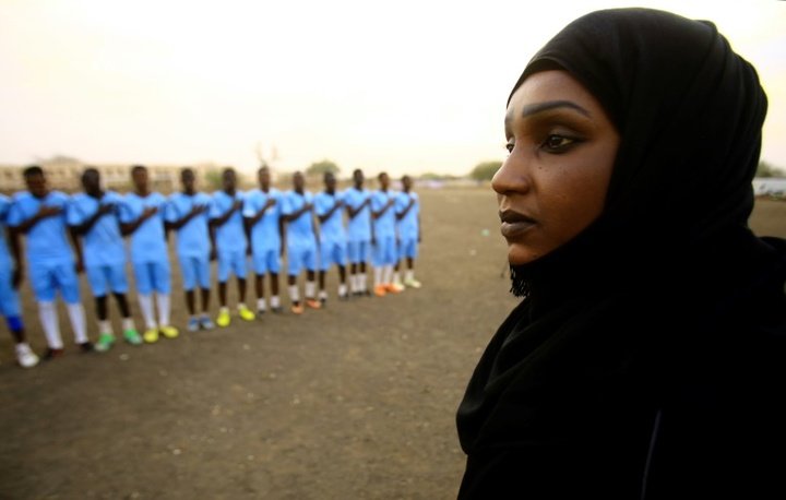 Sudan's first female coach
