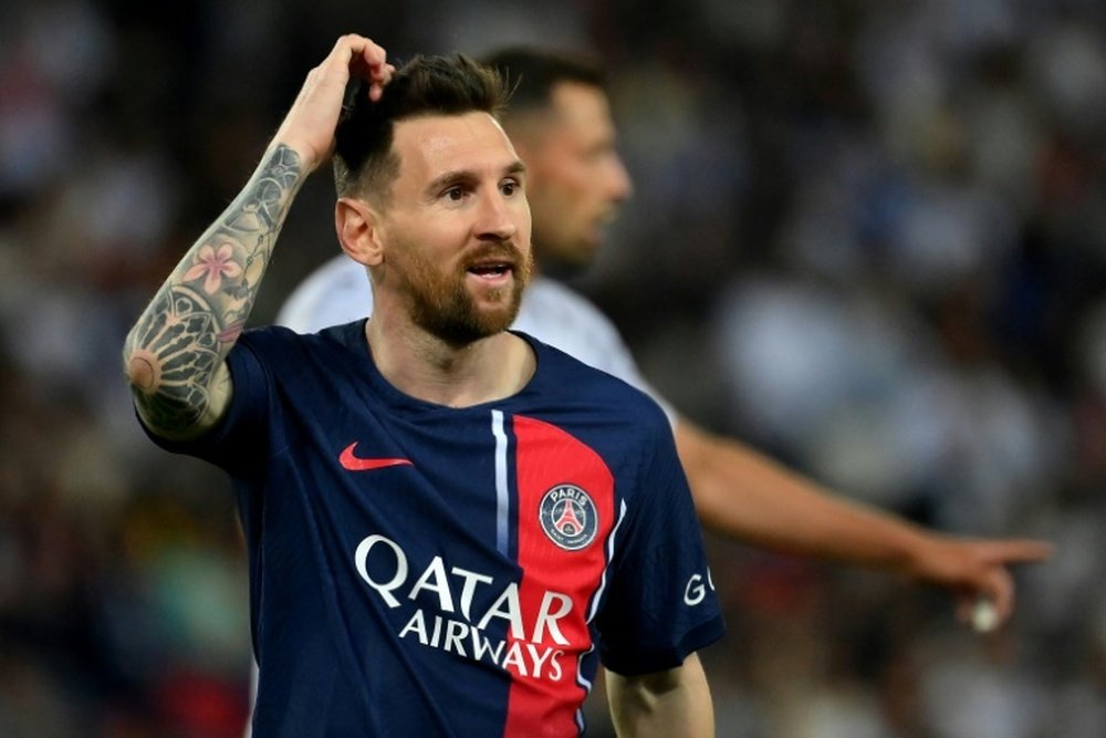 Francia ya juega los octavos del PSG ante Messi. AFP