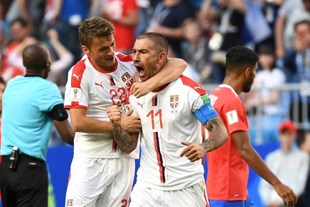 Kolarov Free Kick Fires Serbia To Victory Over Costa Rica Kolarov Free Kick Fires Serbia To Victory Over Costa Rica