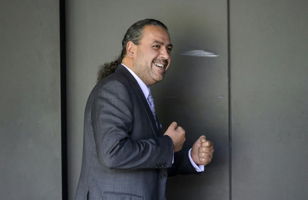 FIFA executive committee member, Kuwaits Sheikh Ahmad Fahad Al-Sabah. AFP