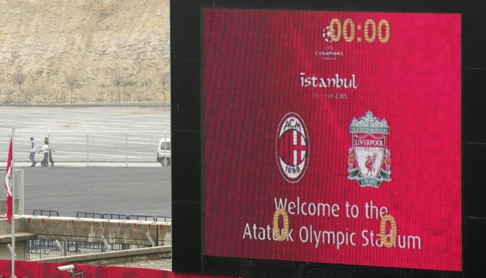 The 2005 final was also held at the Ataturk. AFP