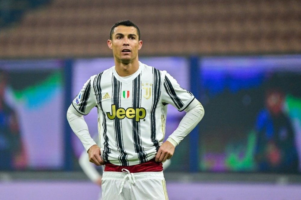 The Italian press have been critical of Juventus and Cristiano Ronaldo. AFP
