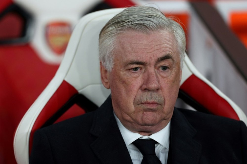 Ancelotti parla del suo futuro. AFP