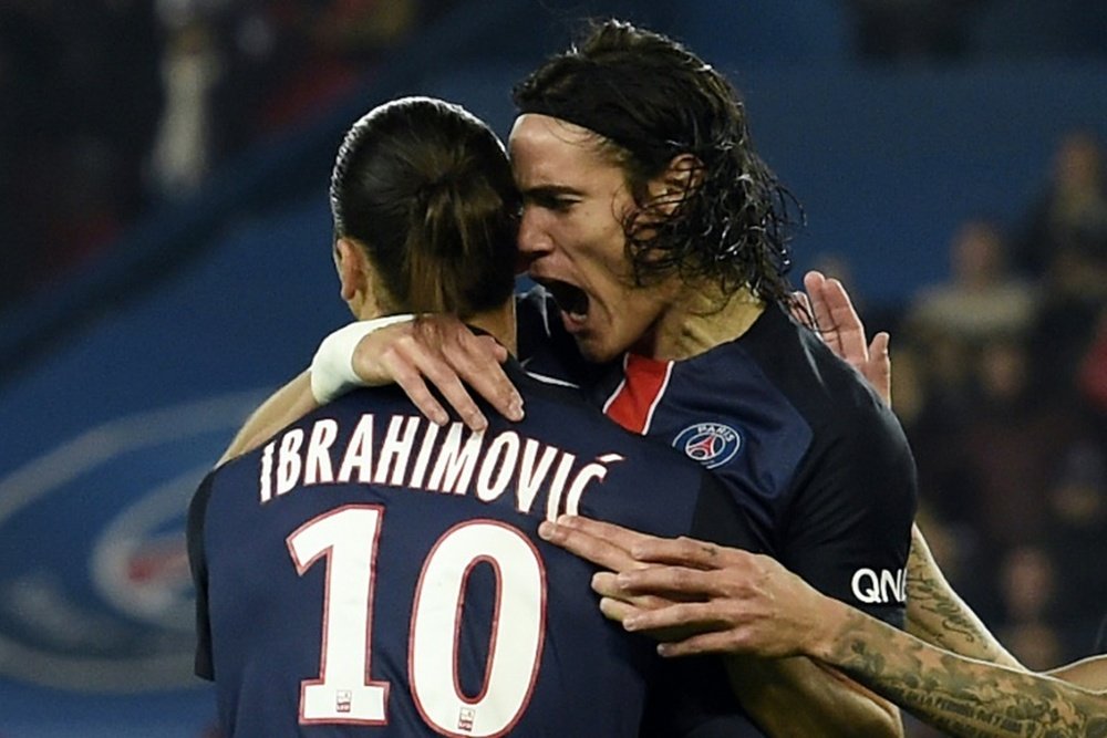 PSG'a Edinson Cavani will have to take over from  Zlatan Ibrahimovic as the goalscorer. BeSoccer