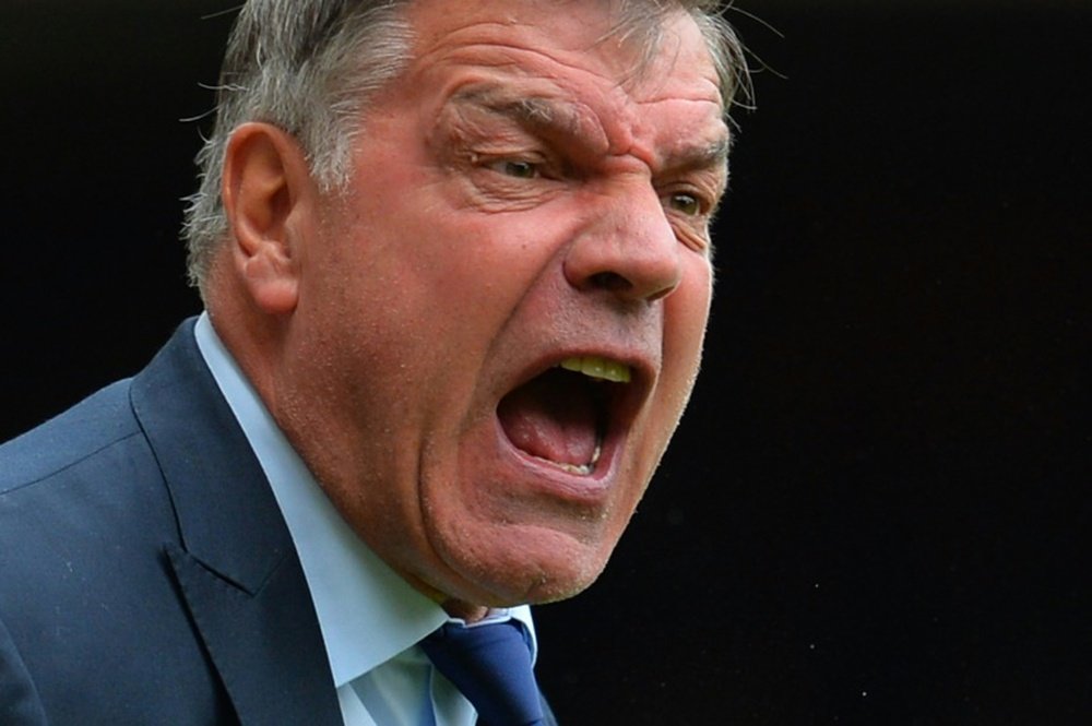 Sam Allardyce has left the position with mutual consent. AFP