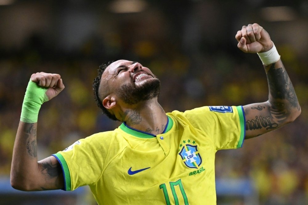 Felipe Melo parla di Neymar. AFP