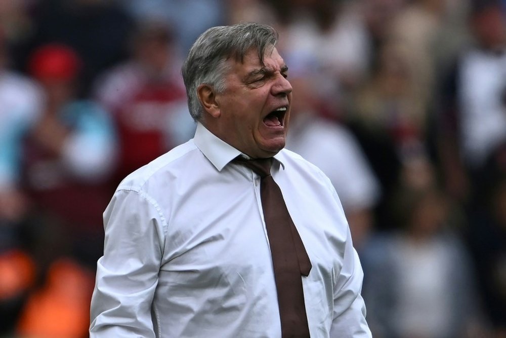 Allardyce was unable to prevent Leeds United from being relegated from the Premier League. AFP