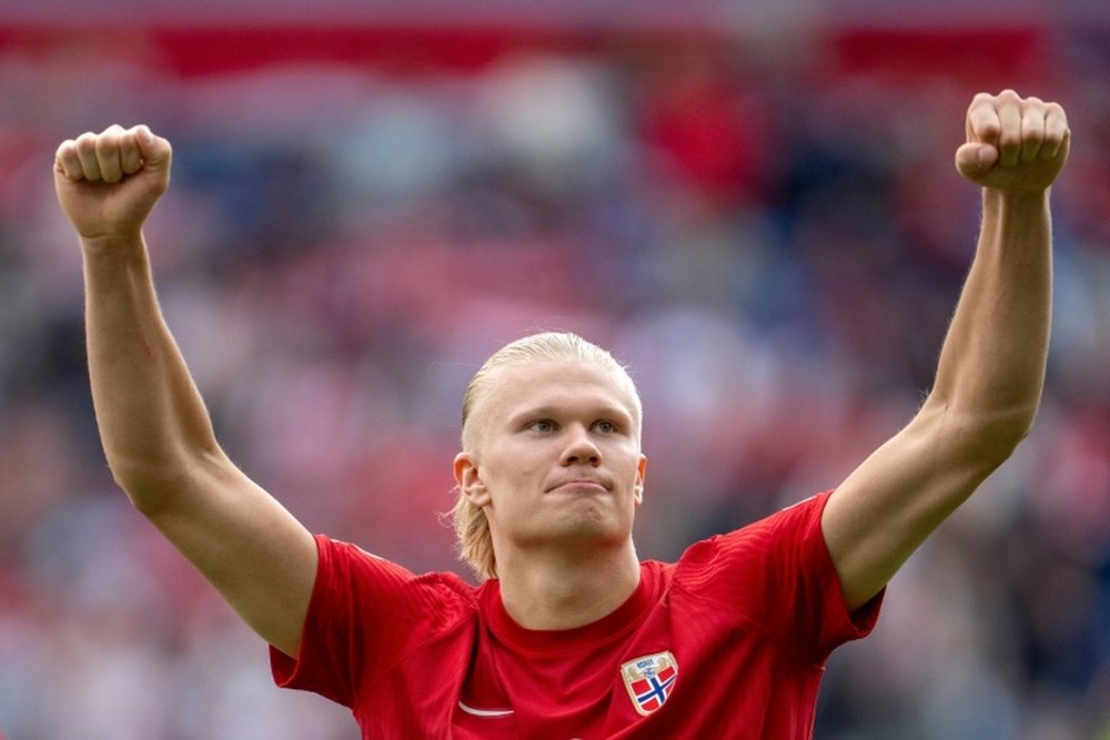 Erling Haaland vivirá en la mansión que dejará Paul Pogba. AFP