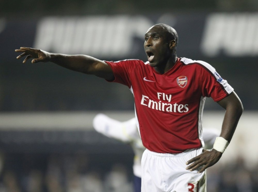 Sol Campbell has taken his first managerial job at lowly Macclesfield. AFP