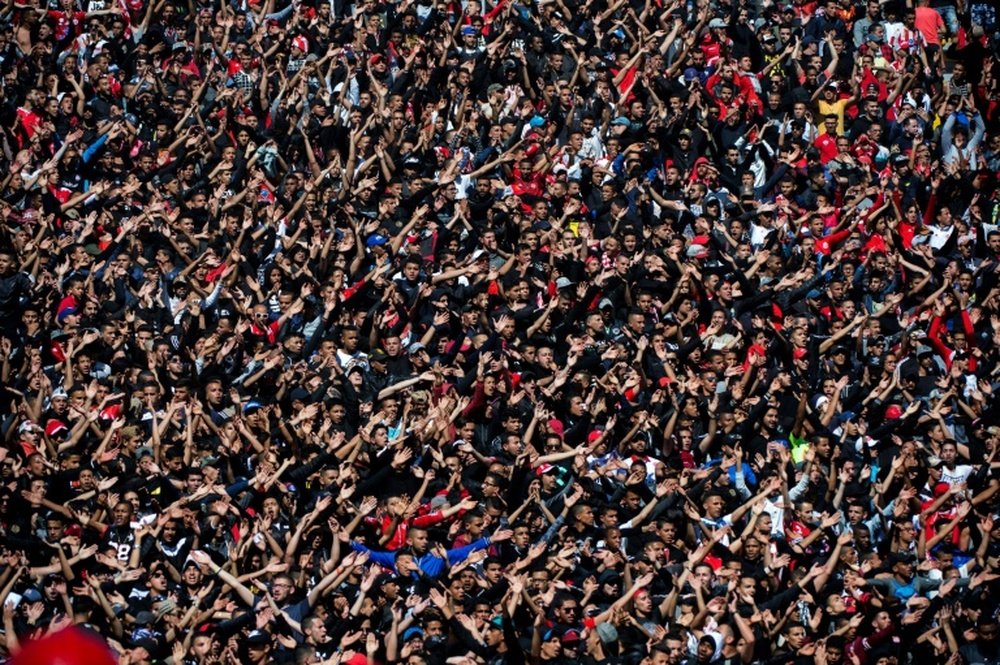 Wydad Athletic fans will be hoping to see their side triumph. AFP