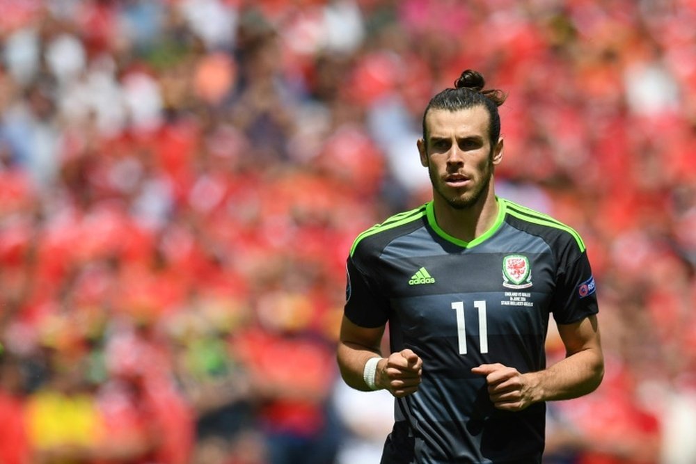 L'attaquant gallois Gareth Bale, buteur face à l'Angleterre lors de l'Euro. AFP