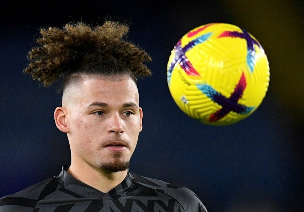 Kalvin Phillips is on Liverpool's and Bayern's radars. AFP