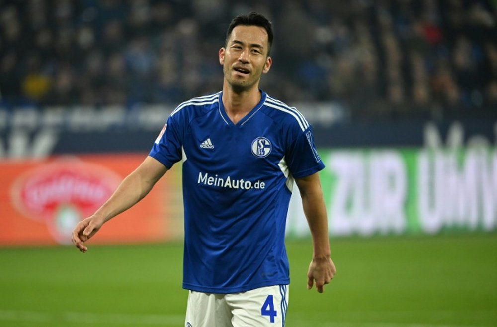 Schalke has been relegated after a 4-2 defeat against Leipzig. AFP